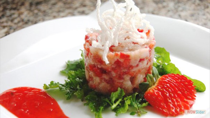Tuna and buffalo mozzarella
