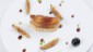 Goose liver figs cherry