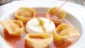 Home Made tortelli light tomato ricotta cheese